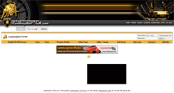 Desktop Screenshot of lamborghini-talk.com